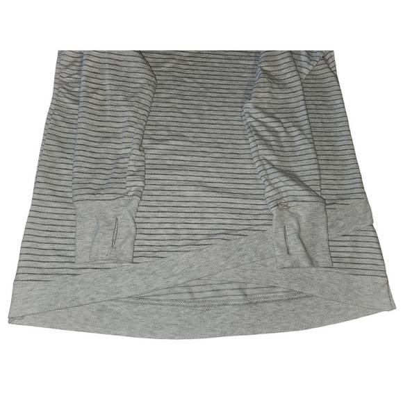 Danskin Striped Sweatshirt w/Thumb Loops - Picture 4 of 8